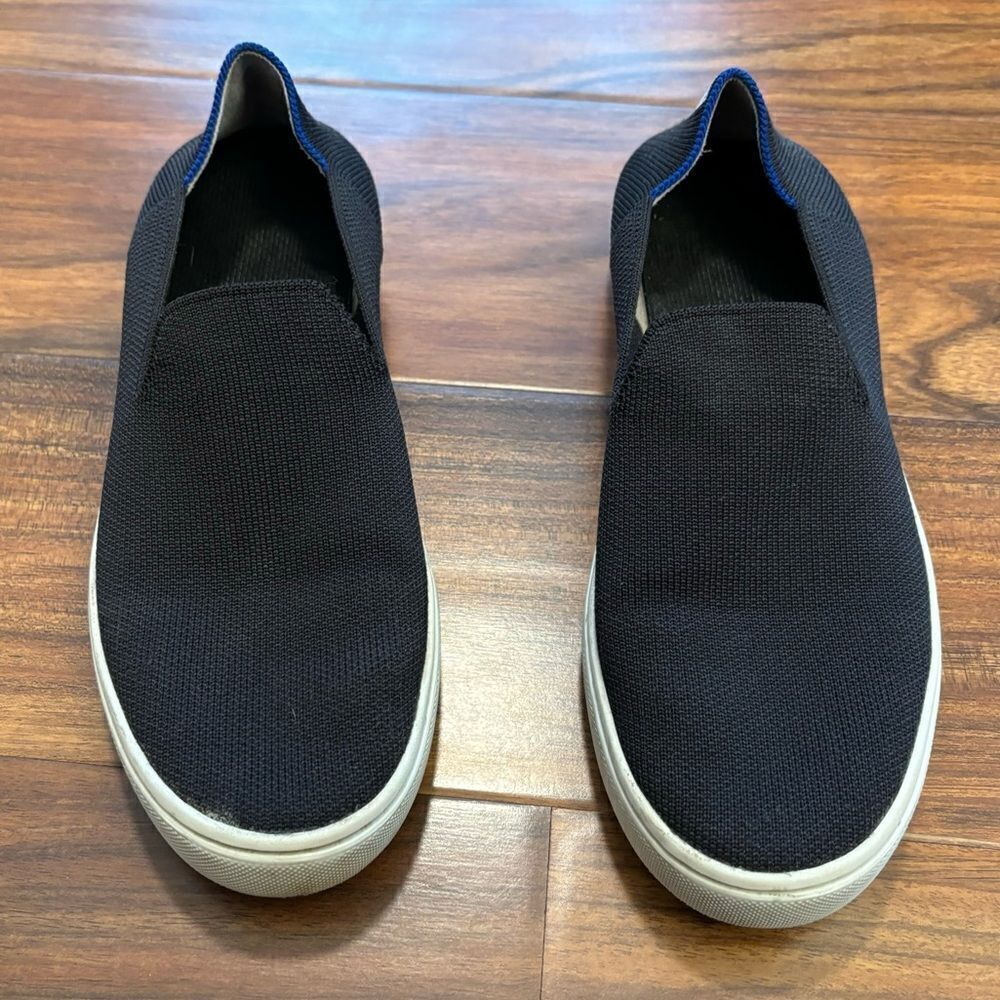 Rothy’s The Original Slip On Sneaker Black Size 6.5